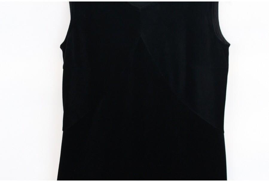 (89% 할인) INDIVI triacetate + poly black sleeveless 5