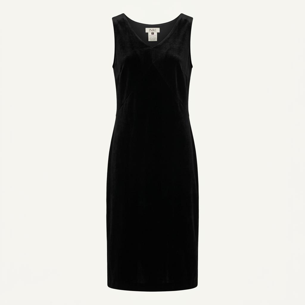 (89% 할인) INDIVI triacetate + poly black sleeveless 1