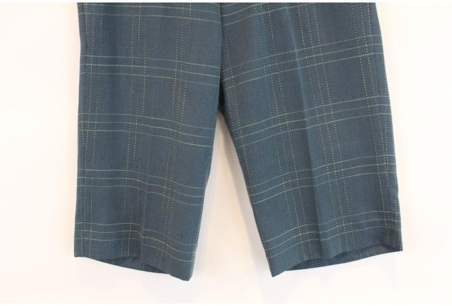 (88% 할인) DRESKIP stitch check pants 7