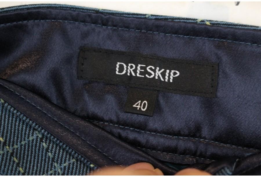 (88% 할인) DRESKIP stitch check pants 11