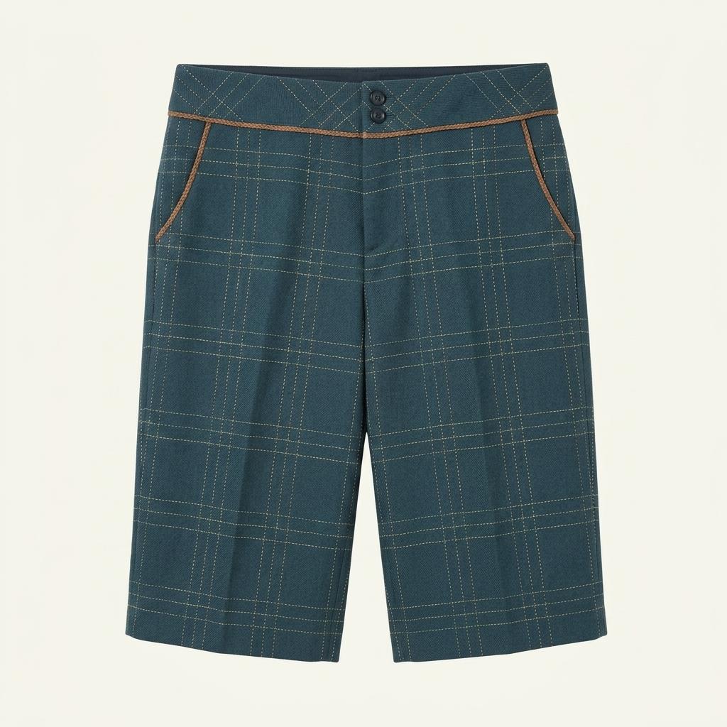 (88% 할인) DRESKIP stitch check pants 1
