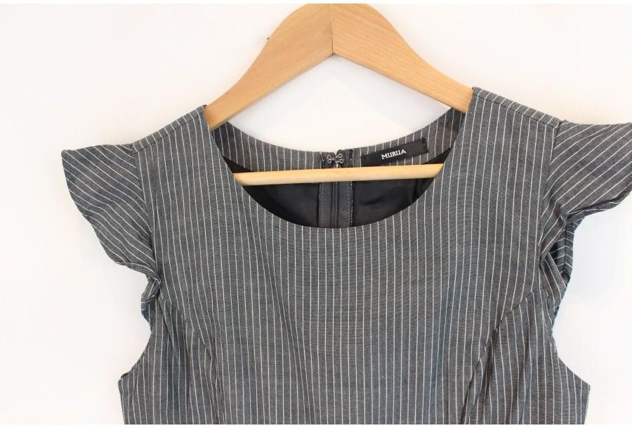 (89% 할인) MURA cotton100% stripe pattern jumpsuit 9
