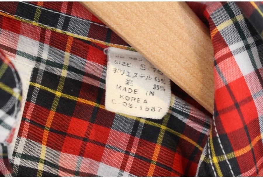 (87% 할인) TYCHEZ VINTAGE HILUC check shirts 9