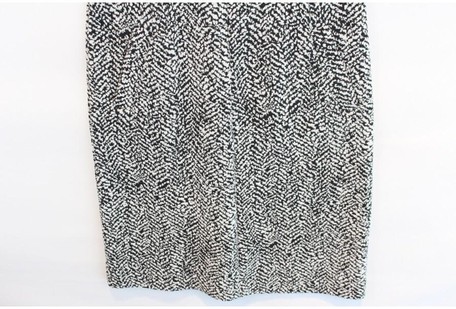(90% 할인) LANDS'END wool53% black+white pattern sle 7
