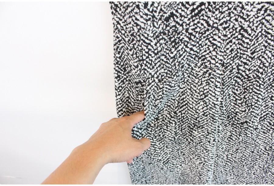 (90% 할인) LANDS'END wool53% black+white pattern sle 9