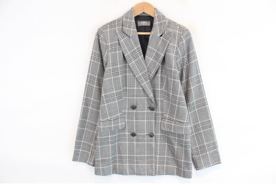 (88% 할인) STUDIO-W check pattern jacket 2