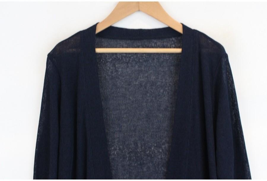 (88% 할인) VIANTE basic Indigo cardigan 4