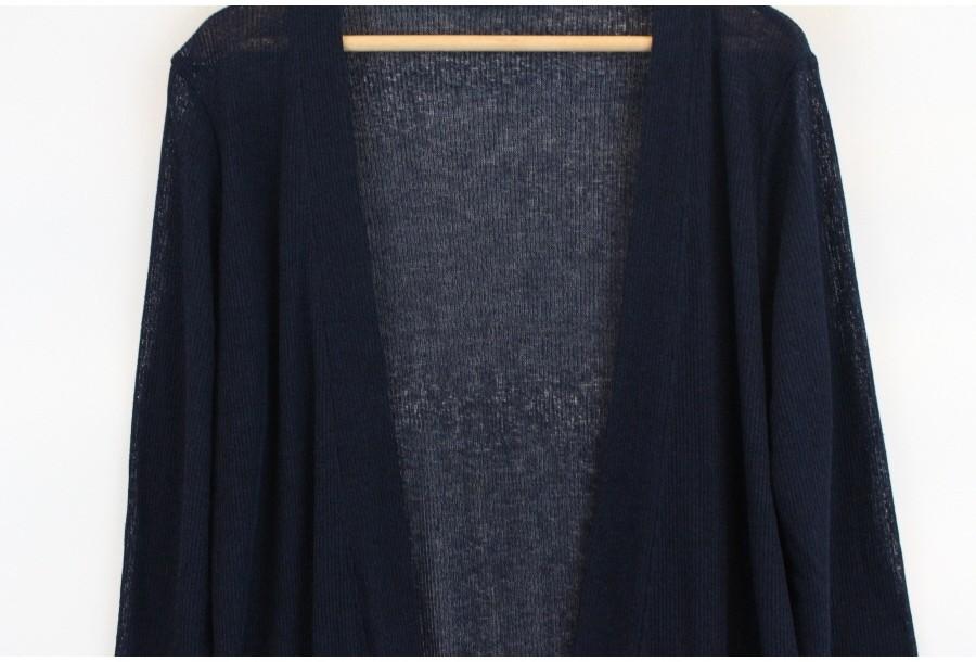 (88% 할인) VIANTE basic Indigo cardigan 5
