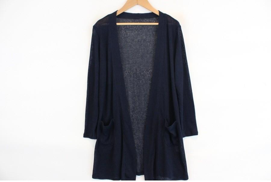 (88% 할인) VIANTE basic Indigo cardigan 2