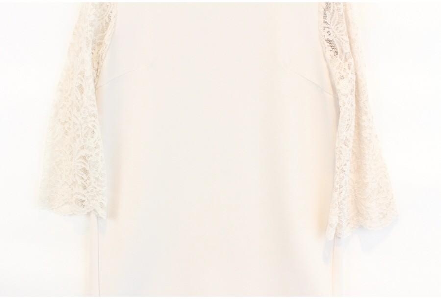(90% 할인) GLACIER flower lace sleeve onepiece 6