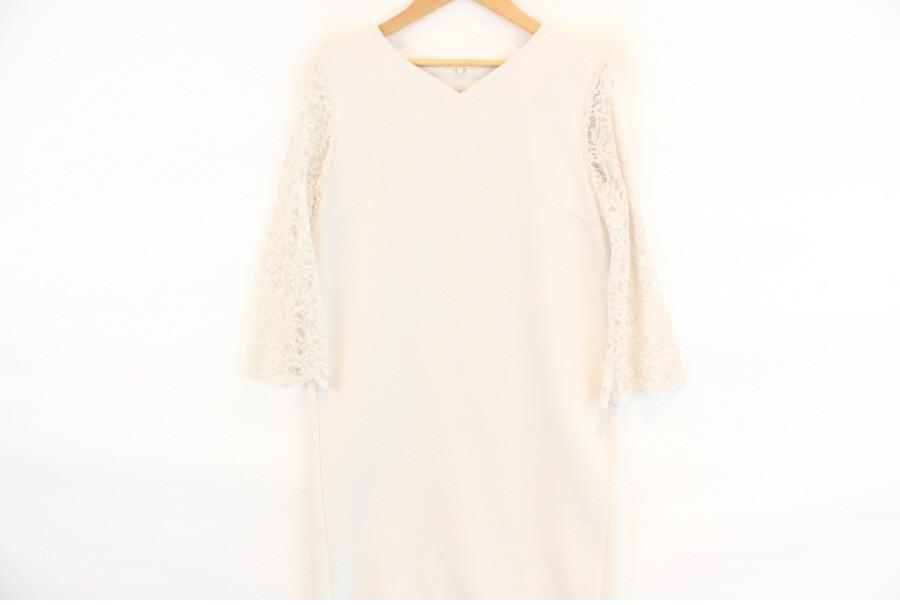 (90% 할인) GLACIER flower lace sleeve onepiece 2