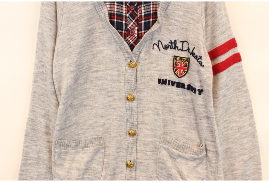 (88% 할인) SHAKE SHAKE patch stitch shirts layered l 6