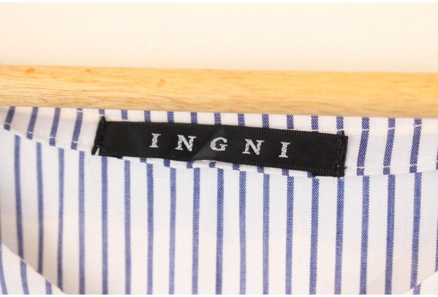 (89% 할인) INGNI color flower stitch stripe shirts 11