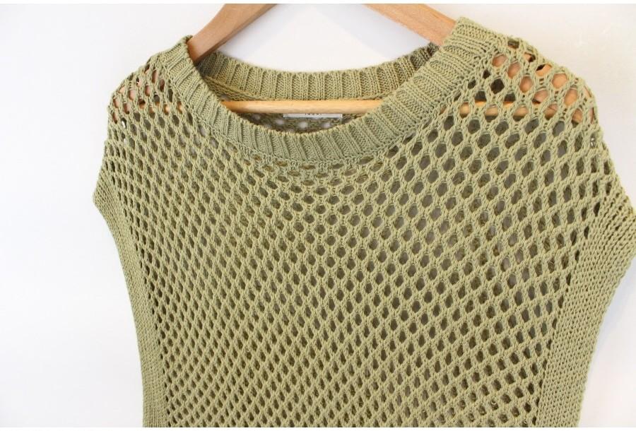(90% 할인) MLI'A by INGNI punching knit top 8