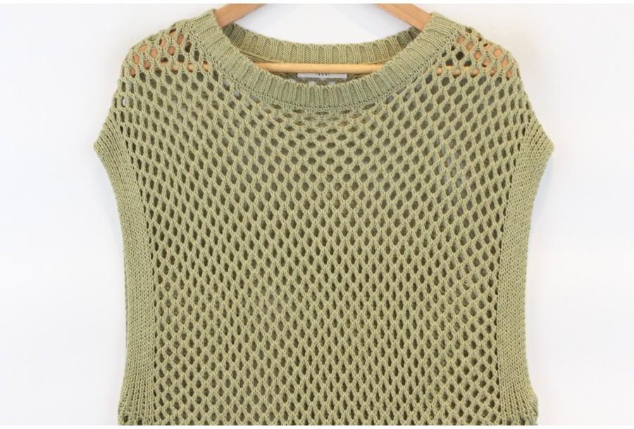 (90% 할인) MLI'A by INGNI punching knit top 4