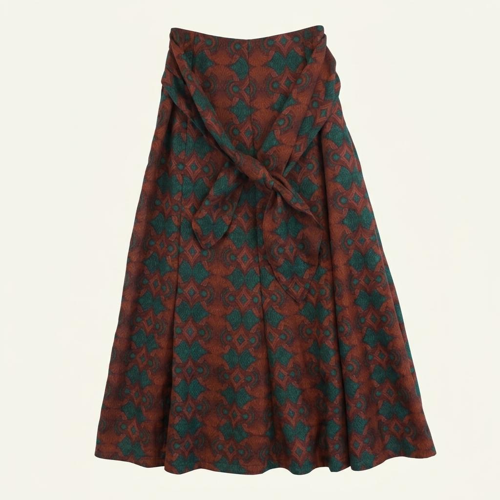 (90% 할인) ROPE PICNIC 로페 ethnic look pattern skirt 1