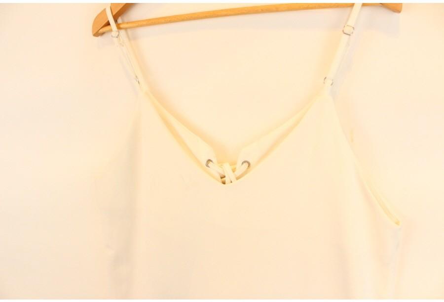 (90% 할인) TYCHEZ VINTAGE white bustier onepiece 9