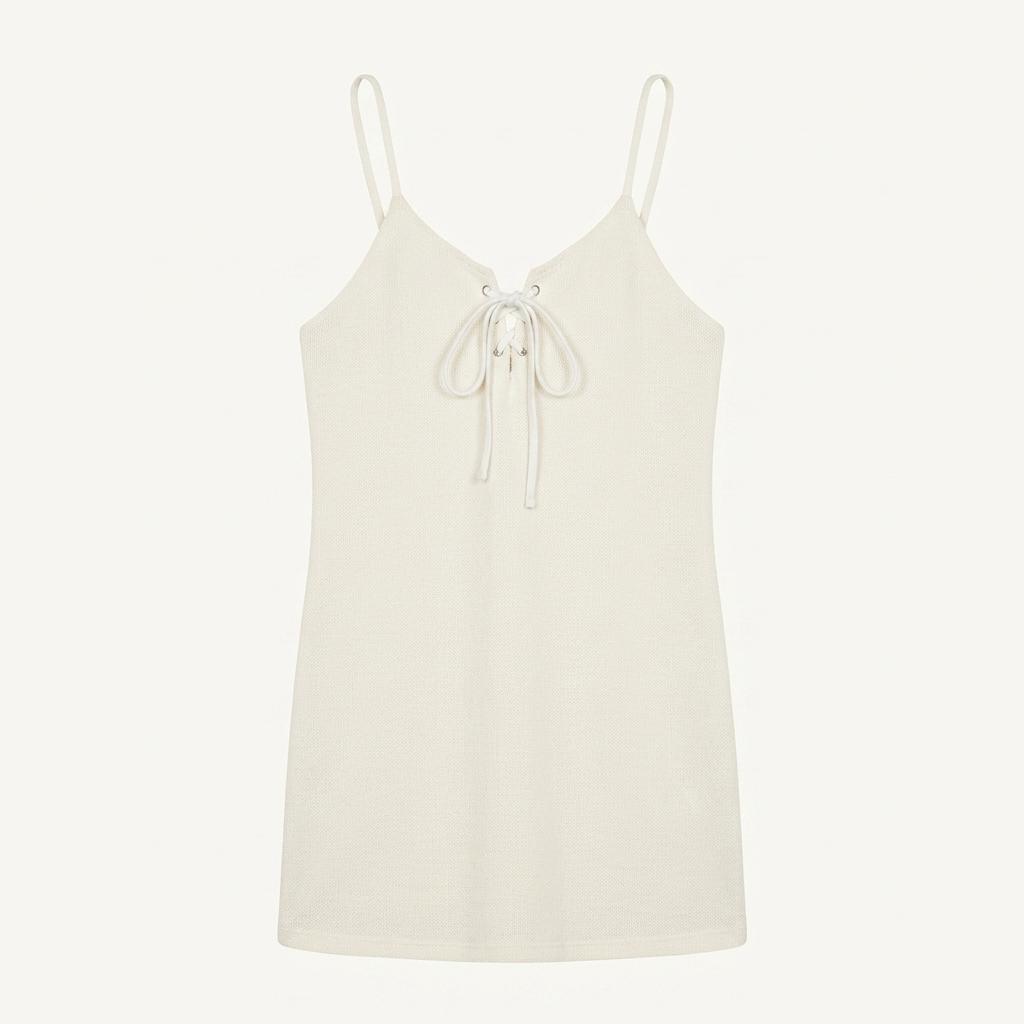 (90% 할인) TYCHEZ VINTAGE white bustier onepiece 1