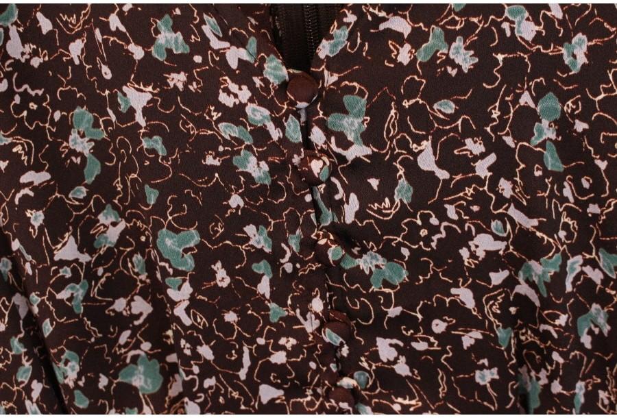 (90% 할인) FRAY I.D color mix flower pattern button 3