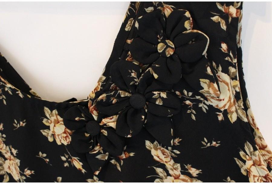 (79% 할인) TYCHEZ VINTAGE flower pattern design apro 10