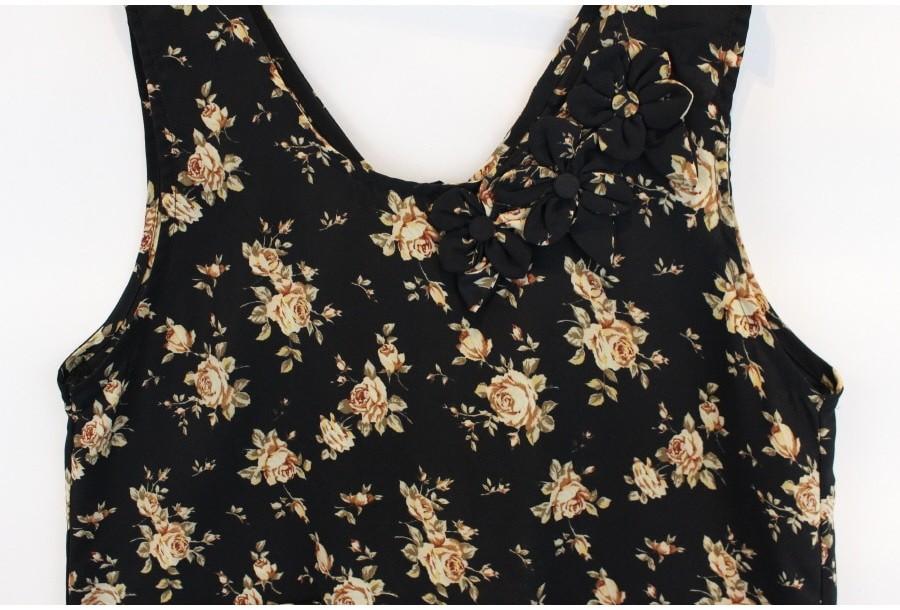 (79% 할인) TYCHEZ VINTAGE flower pattern design apro 6
