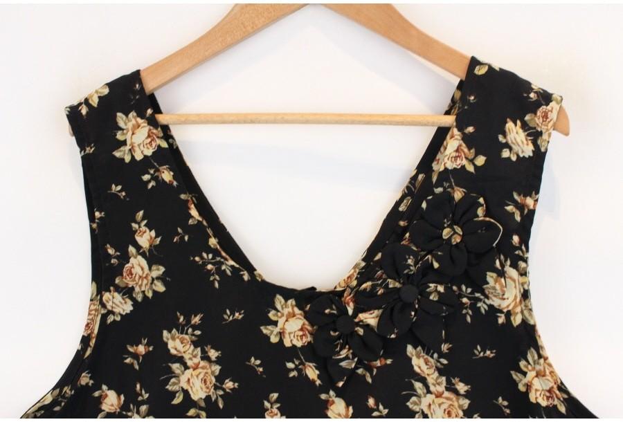 (79% 할인) TYCHEZ VINTAGE flower pattern design apro 5