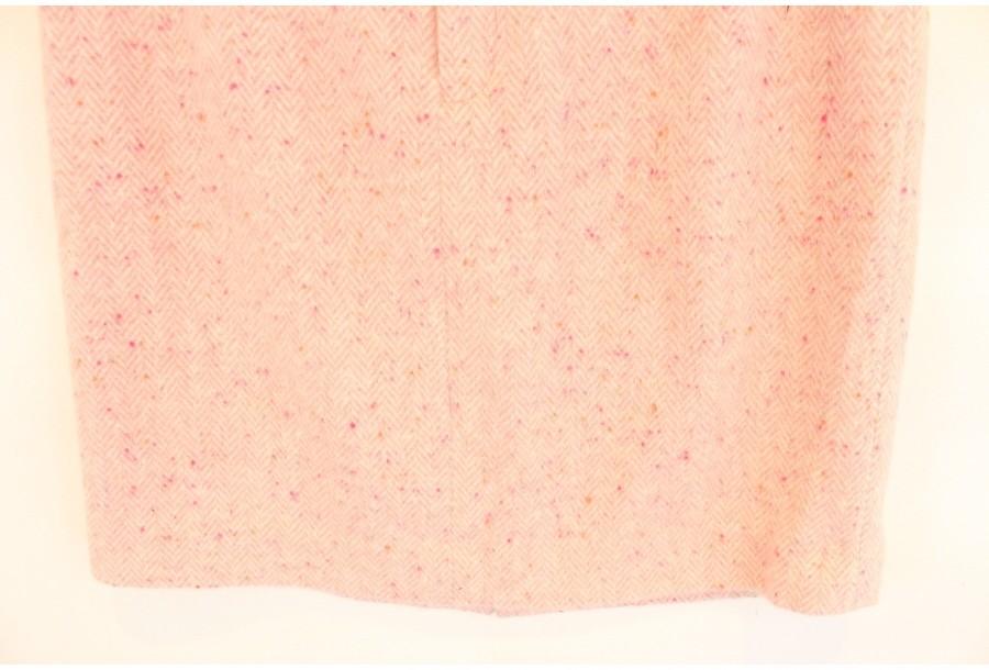 (89% 할인) ROPE wool + angora pink pattern tweed ski 7