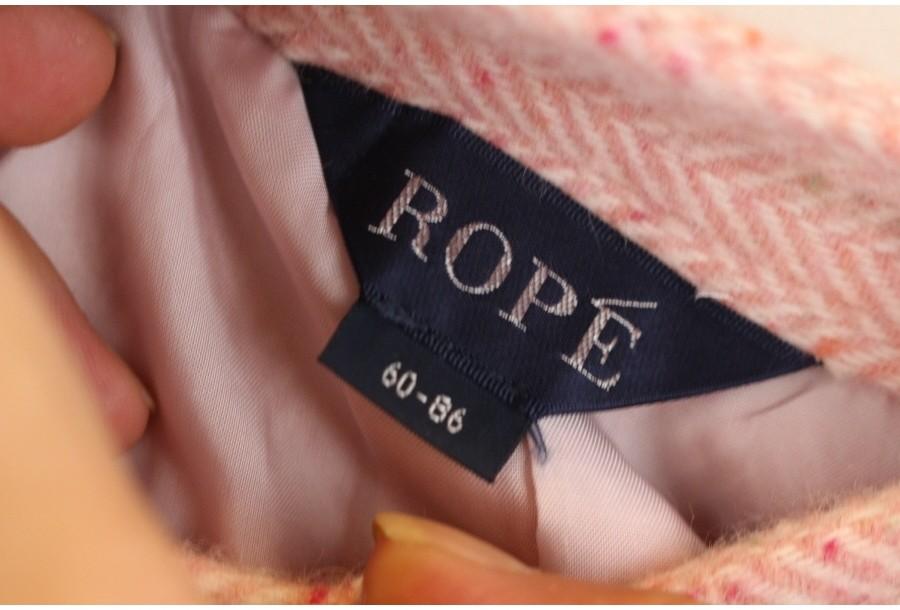 (89% 할인) ROPE wool + angora pink pattern tweed ski 11