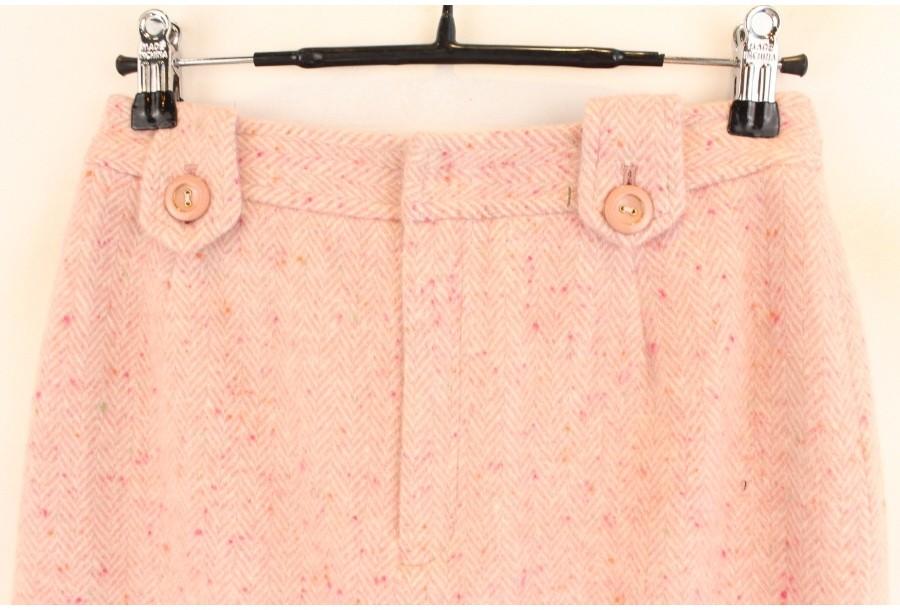 (89% 할인) ROPE wool + angora pink pattern tweed ski 5