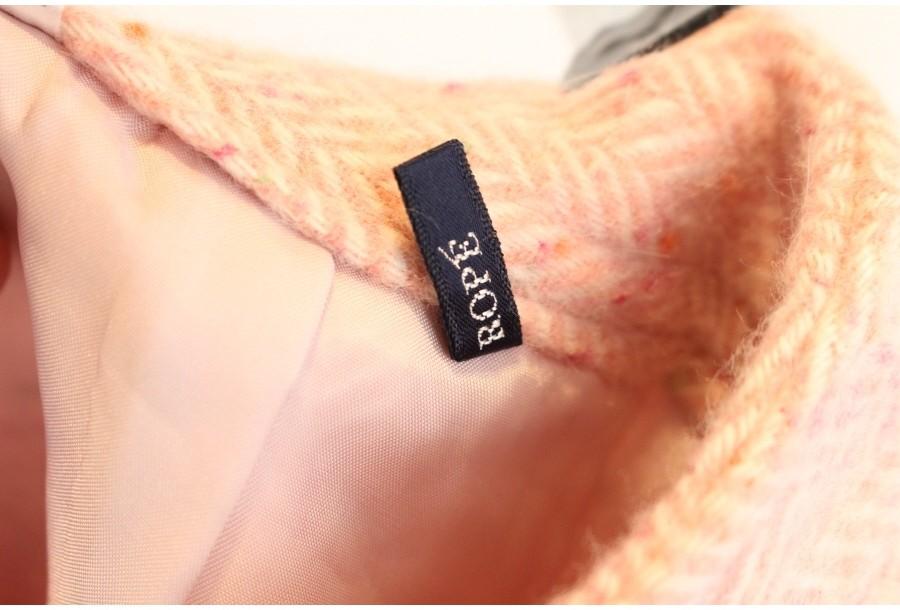 (89% 할인) ROPE wool + angora pink pattern tweed ski 3