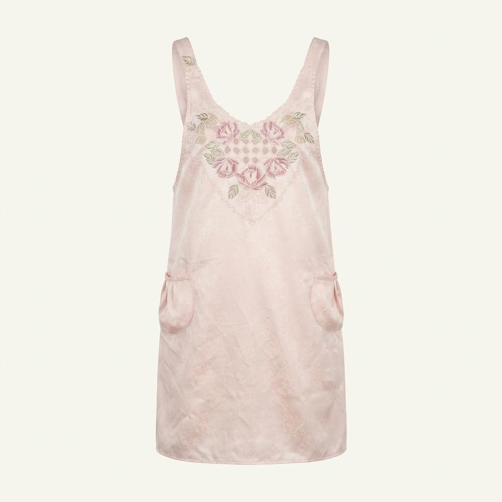 (80% 할인) TYCHEZ VINTAGE flower stitch Apron 1
