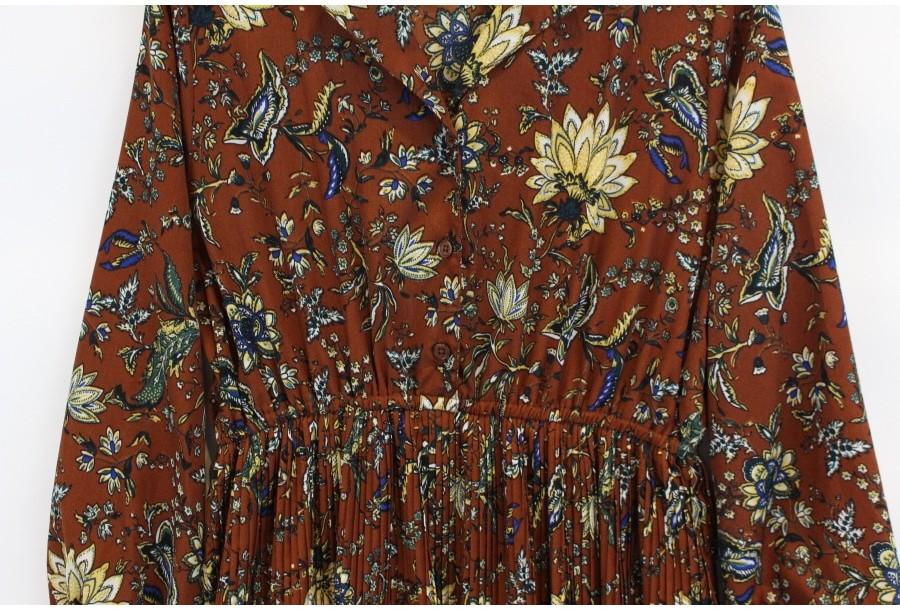 (90% 할인) SUREVE retro flower pattern printing onep 6