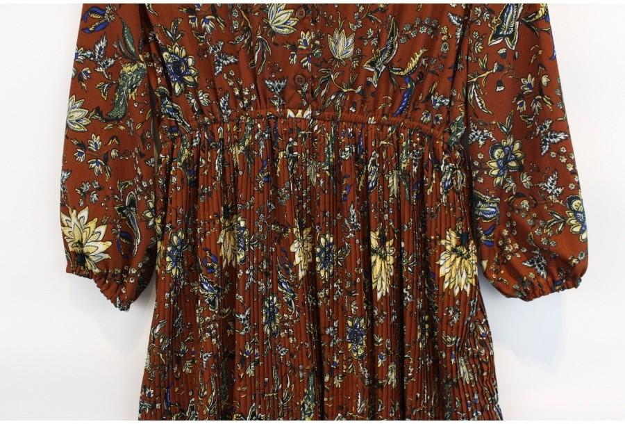 (90% 할인) SUREVE retro flower pattern printing onep 7