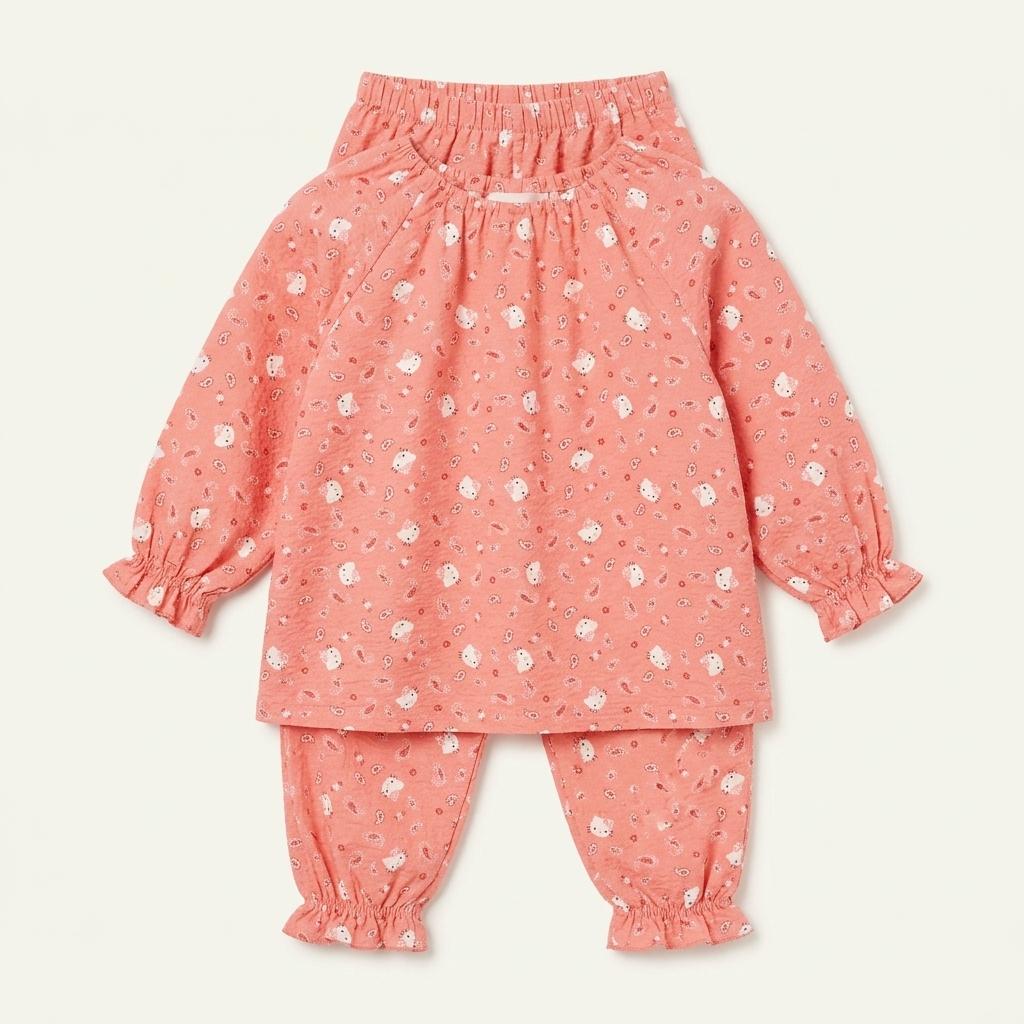 (80% 할인) HELLO KITTY 헬로키티 cotton100% character pri 1