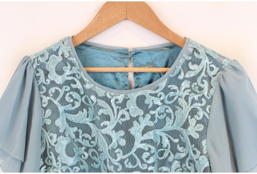 (89% 할인) TYCHEZ VINTAGE spangle stitch top 4