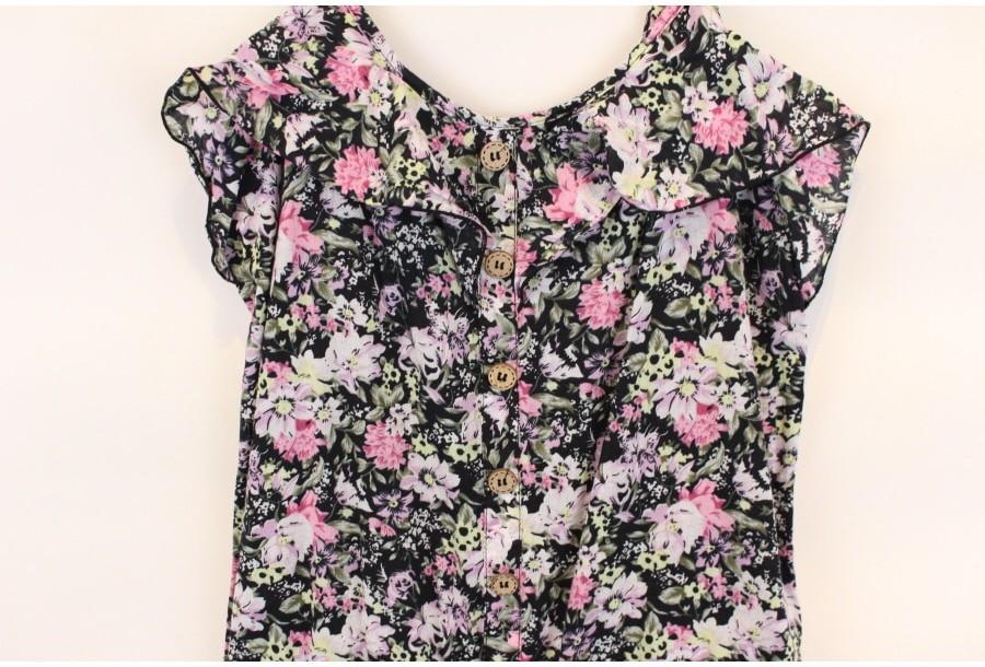 (89% 할인) ONE WAY cotton100% flower pattern bustier 5