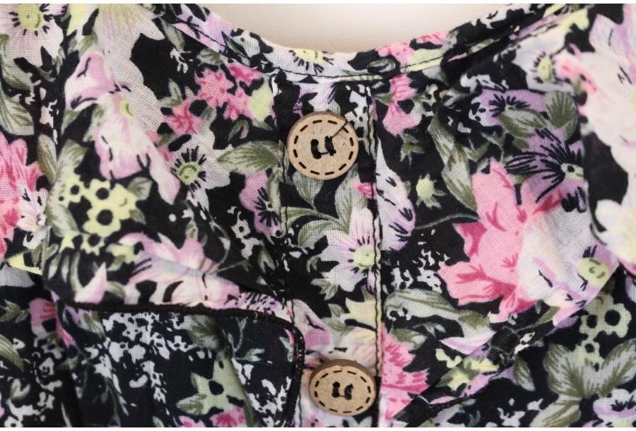(89% 할인) ONE WAY cotton100% flower pattern bustier 3