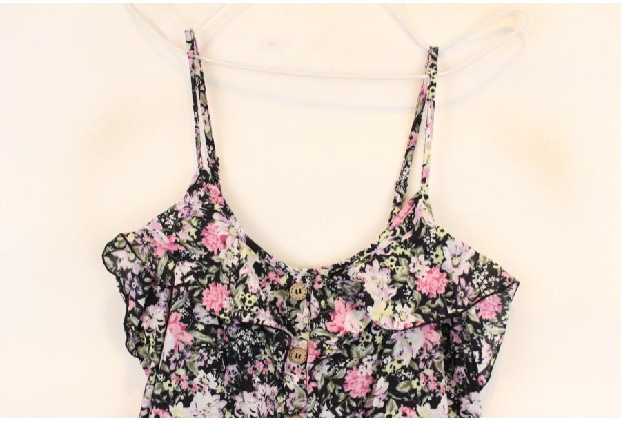 (89% 할인) ONE WAY cotton100% flower pattern bustier 4