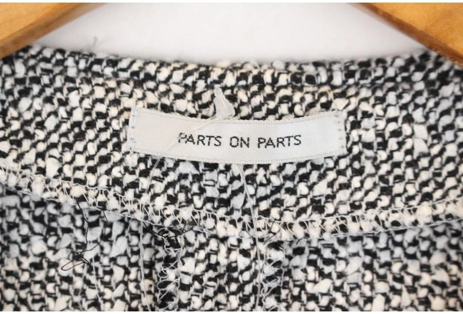 (90% 할인) PARTS ON PARTS pringe collar tweed jacket 11