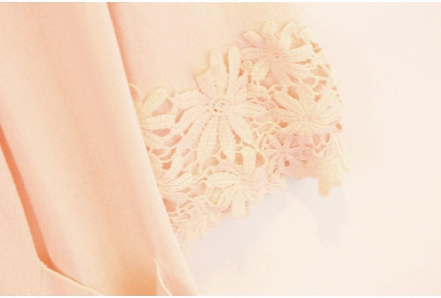(89% 할인) MM by MISCH MASCH flowe lace sleeve long 8