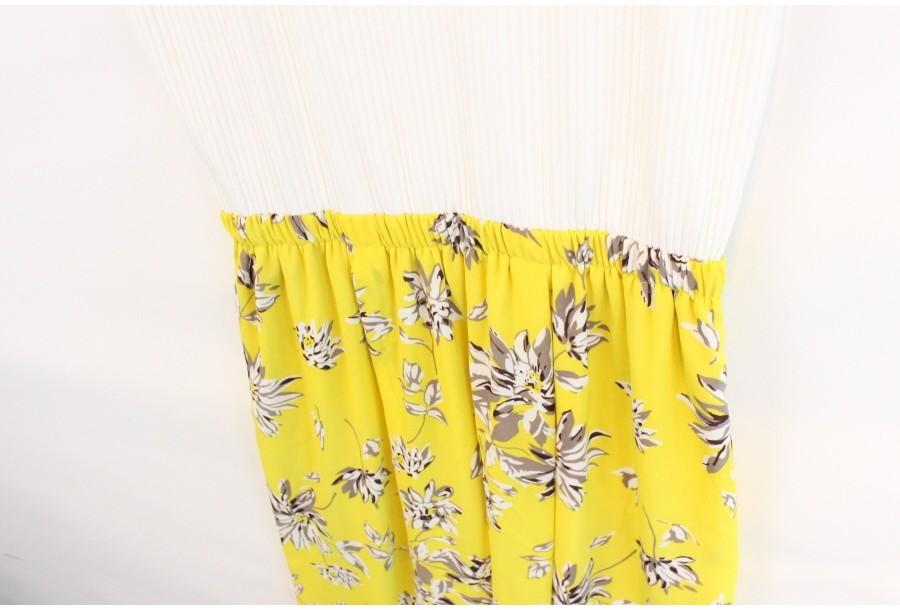 (88% 할인) TYCHEZ VINTAGE white yellow flower patter 8