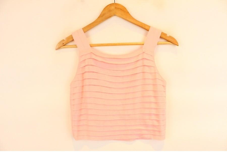 (89% 할인) PINK colr bustier top 2