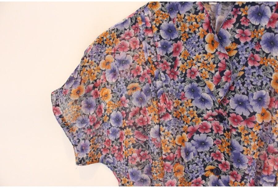 (90% 할인) TYCHEZ VINTAGE flower pattern onepiece 7