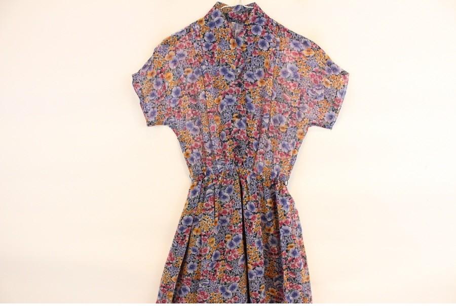 (90% 할인) TYCHEZ VINTAGE flower pattern onepiece 2