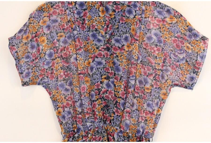 (90% 할인) TYCHEZ VINTAGE flower pattern onepiece 4