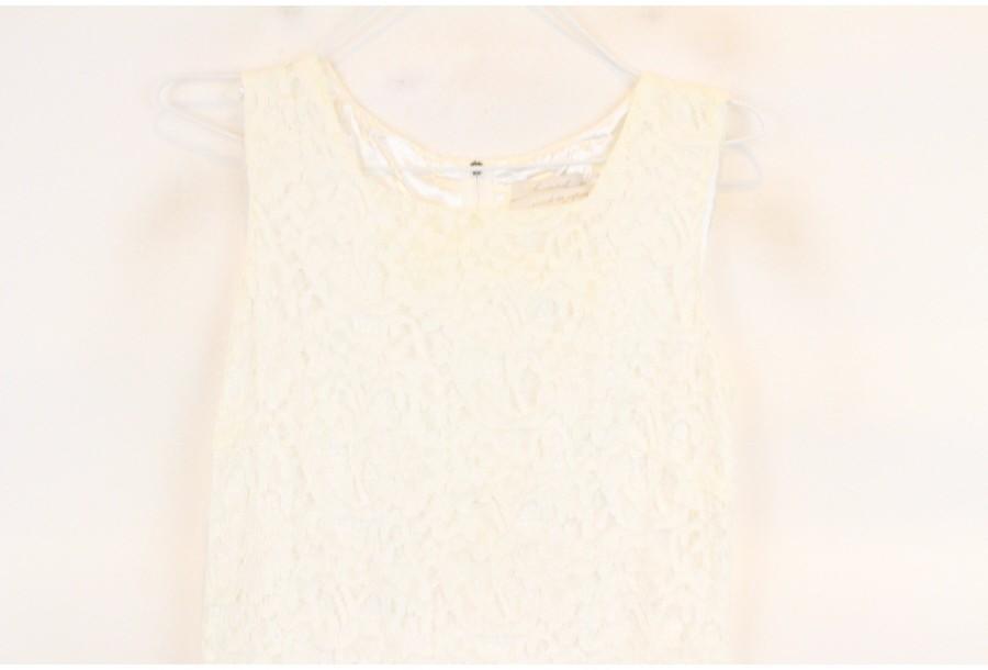 (80% 할인) [Aveniretoile] 아베닐에트와르 white flower lace 4