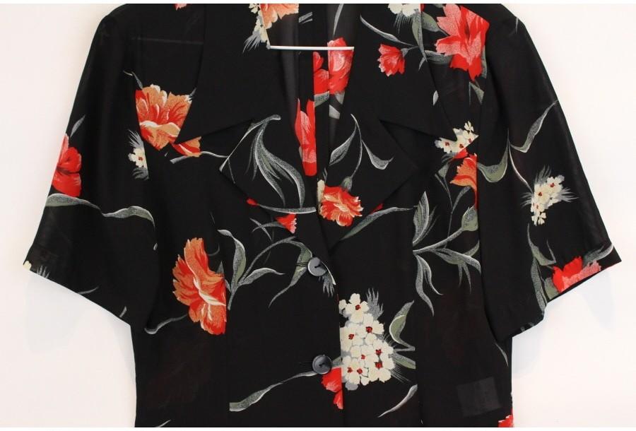 (89% 할인) B-CHAD vintage flower pattern jacket 5