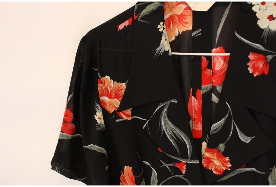 (89% 할인) B-CHAD vintage flower pattern jacket 8