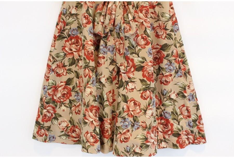 (89% 할인) MARION Tokyo style retro flower skirt 6