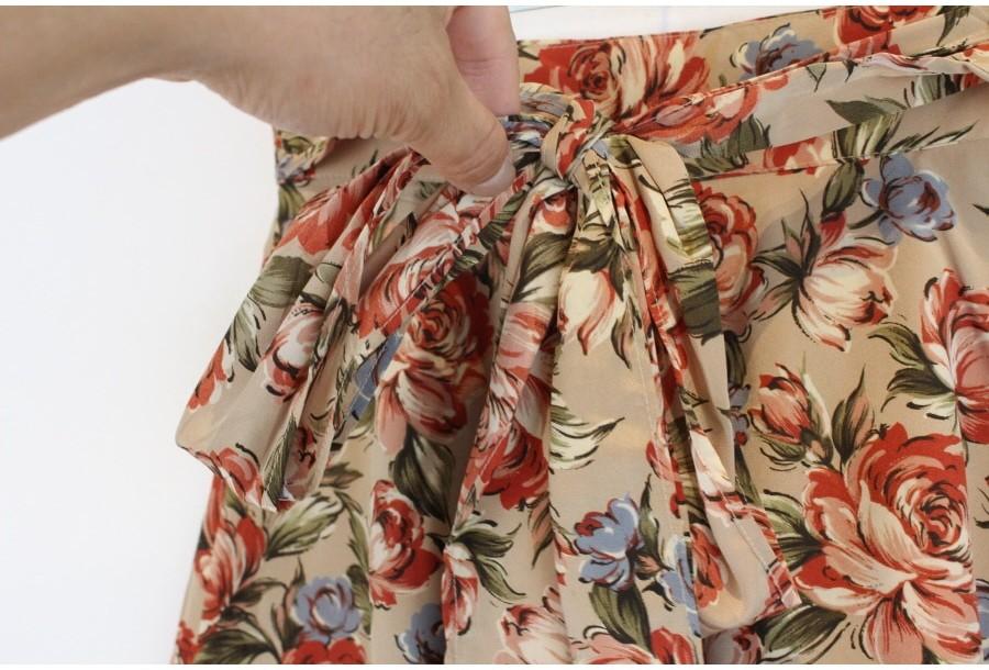 (89% 할인) MARION Tokyo style retro flower skirt 8